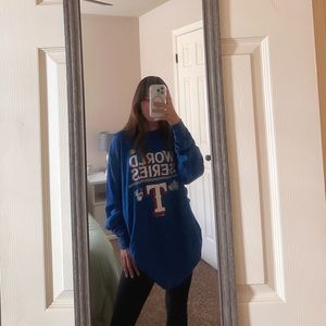 NEW WITH STICKER texas rangers long sleeve